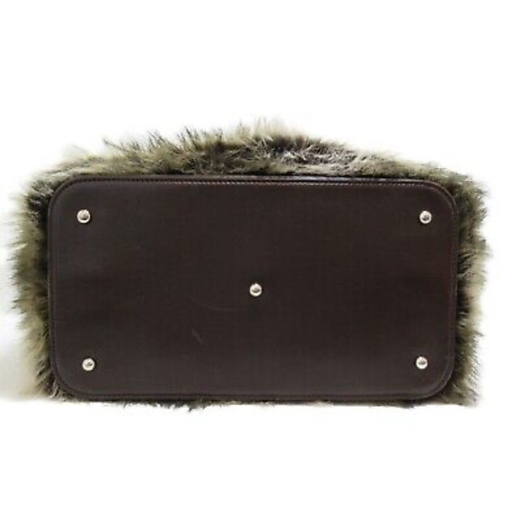 Chanel Paris Biarritz Fur Calf Skin Leather Bag - Picture 4 of 8